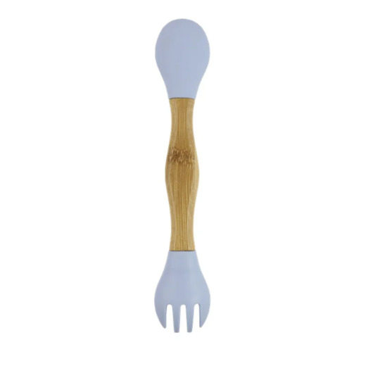 Talher Duplo De Bambu E Silicone - Clingo