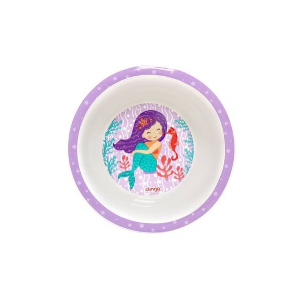 Tigela Bowl Clingo Sereia Infantil