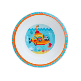 Tigela Bowl Clingo Submarino Infantil