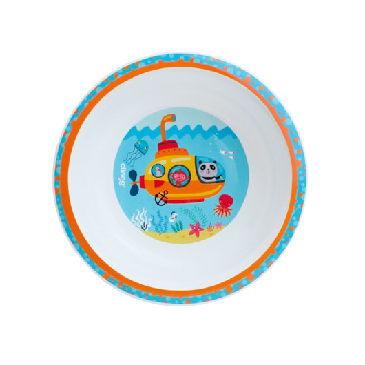 Tigela Bowl Clingo Submarino Infantil