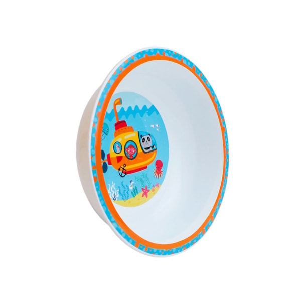Tigela Bowl Infantil Clingo Submarino