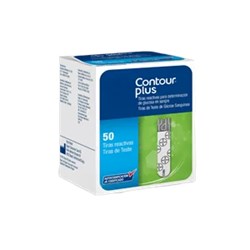 Tiras Reagentes Countour Plus - Caixa C/ 50 Unidades