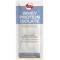 Whey protein isolate Vitafor 120 sachês -15g