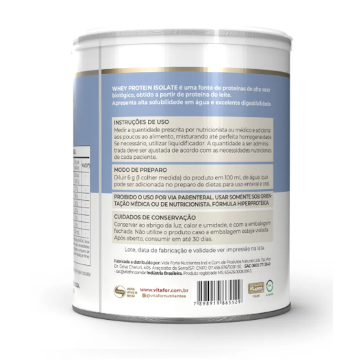 Whey protein isolate Vitafor 250g Whey protein isolate Vitafor 250g