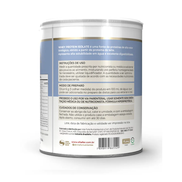 Whey protein isolate Vitafor 250g Whey protein isolate Vitafor 250g